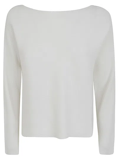 LIVIANA CONTI LIVIANA CONTI LONG SLEEVES ASYMMETRIC SWEATER