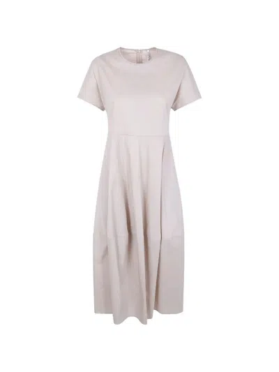 Liviana Conti Lumis Midi Dress In Neutral