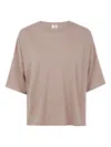 Liviana Conti Mandy Short Sleeve T-shirt In Box In Brown