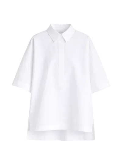Liviana Conti Millie Point-collar Shirt In White
