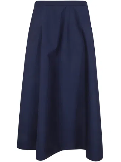 Liviana Conti Nashira Long Skirt In Blue