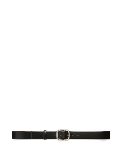 Liviana Conti Nives Buckle Belt In Purple