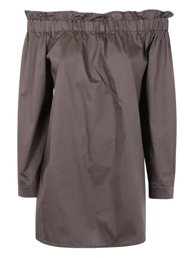 LIVIANA CONTI OFF-SHOULDER BLOUSE