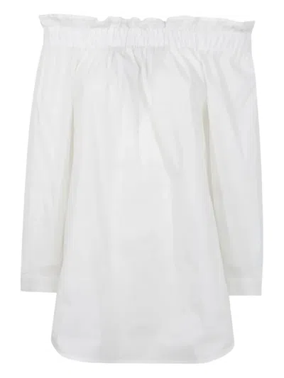 LIVIANA CONTI OFF-SHOULDER BLOUSE