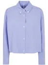 Liviana Conti Oversized Cropped Shirt