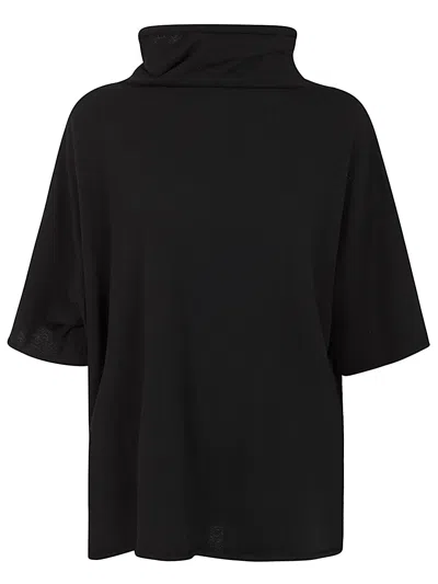 Liviana Conti Oversized Sweater In Black