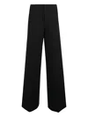 Liviana Conti Panelled Pants In Black