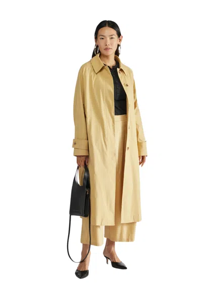 Liviana Conti Pantalone  With Drapery In Yellow