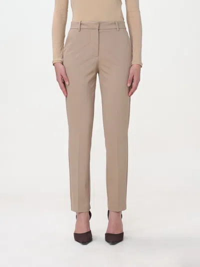 Liviana Conti Trousers  Woman In Beige