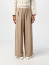 LIVIANA CONTI PANTS LIVIANA CONTI WOMAN COLOR BEIGE,G02803022