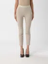 Liviana Conti Pants  Woman Color Beige In Gray