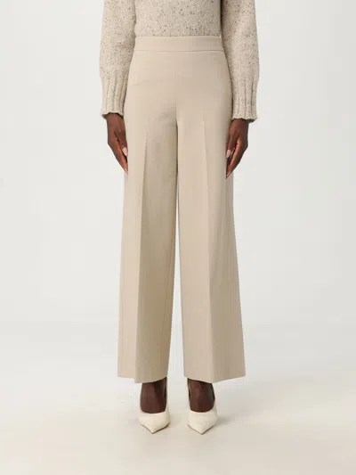 Liviana Conti Pants  Woman Color Beige In Neutral