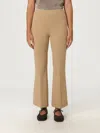Liviana Conti Pants  Woman Color Beige In Neutral