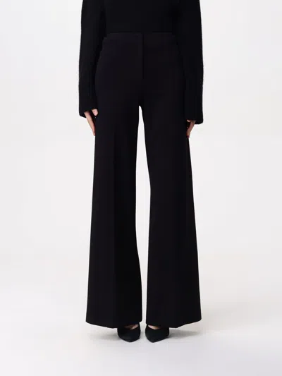 Liviana Conti Milano Stitch Palazzo Trousers In Schwarz