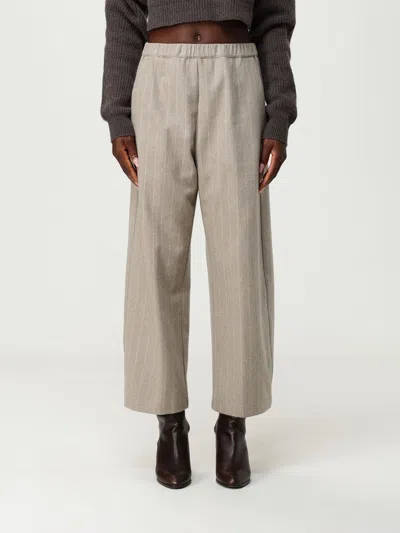 Liviana Conti Pants  Woman Color Dove Grey In Neutral