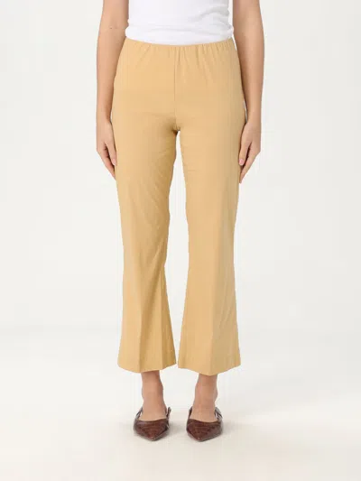 Liviana Conti Elasticated-waist Pants In Brown