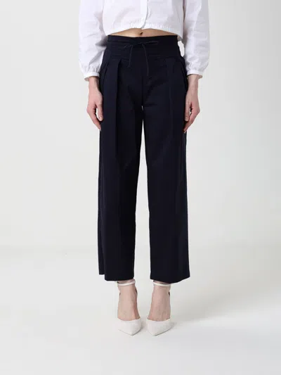 Liviana Conti Pants Woman  In Blue