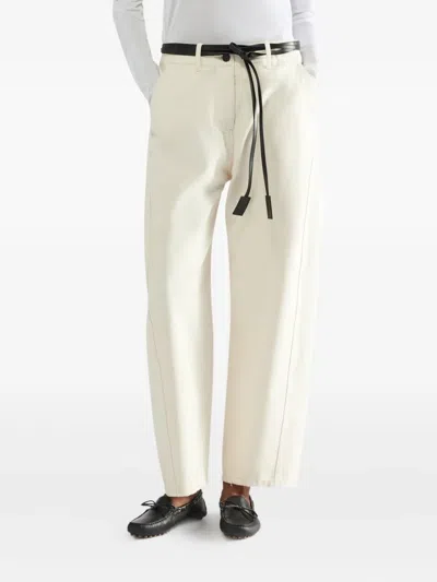 Liviana Conti Pleated Pocket Trousers In Neutral