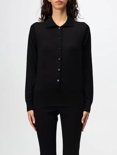 Liviana Conti Polo Shirt  Woman Color Black In Schwarz