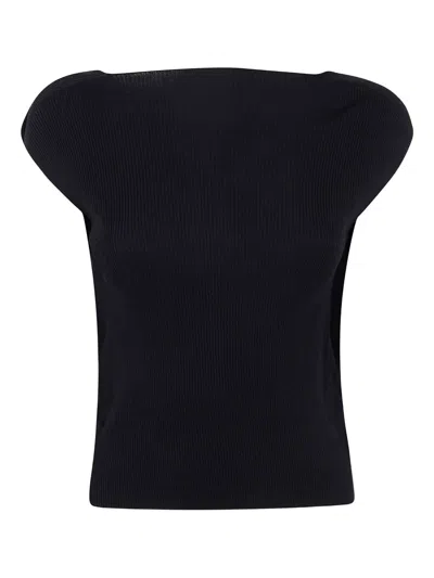 LIVIANA CONTI RIBBED-KNIT TANK TOP