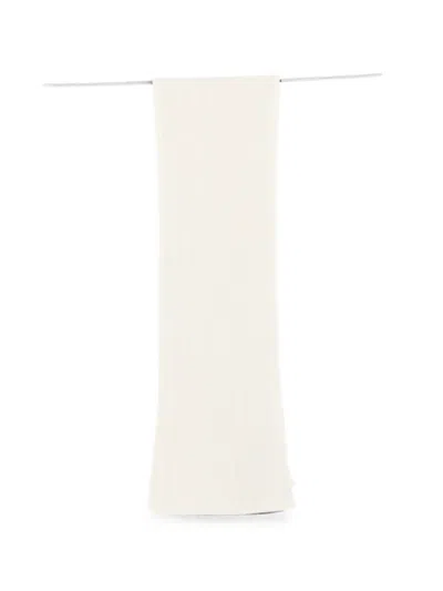 Liviana Conti Ribbed-knit Scarf In White