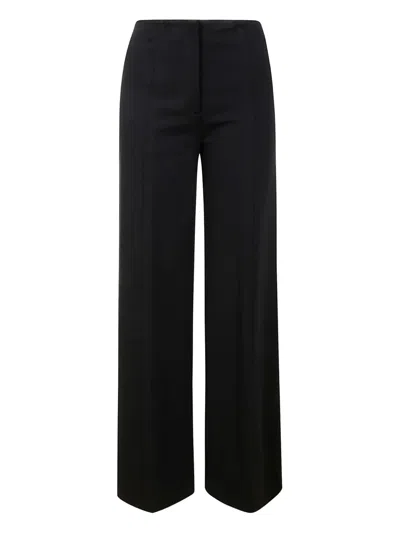 Liviana Conti Seam-detail Trousers In Black