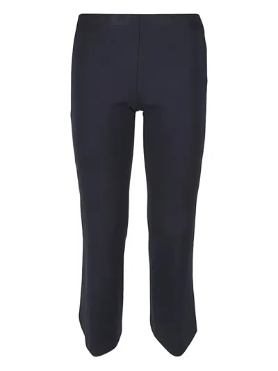 LIVIANA CONTI SEAM-DETAIL TROUSERS