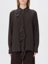 Liviana Conti Shirt  Woman Color Dark In Brown