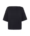 Liviana Conti Jersey T-shirt In Black