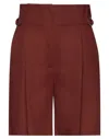 Liviana Conti Shorts & Bermuda Shorts In Brown