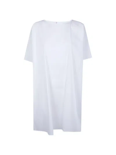 Liviana Conti Short-sleeve Midi Dress In White