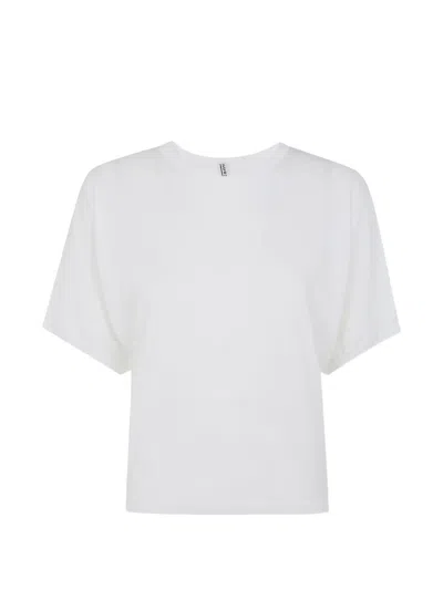 Liviana Conti Short-sleeved T-shirt In White