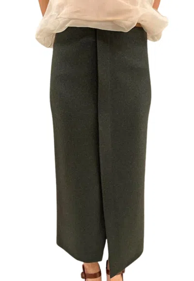Liviana Conti Skirt Anya Woman  Pencil With Zip In Green