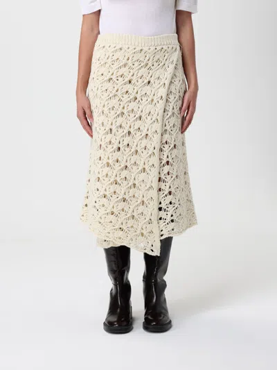 Liviana Conti Skirt  Woman Color Beige In Neutral