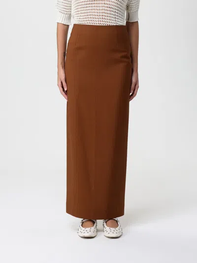Liviana Conti Skirt  Woman Color Brown
