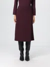 Liviana Conti Skirt  Woman Color Burgundy In Burgundy