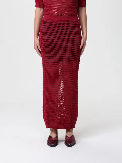 Liviana Conti Skirt  Woman Color Wine In Purple