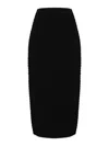 Liviana Conti Skirt With Relief Pattern In Black