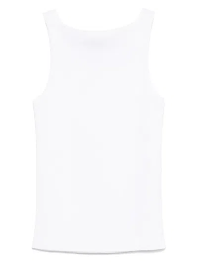 Liviana Conti Sleeveless Top In White