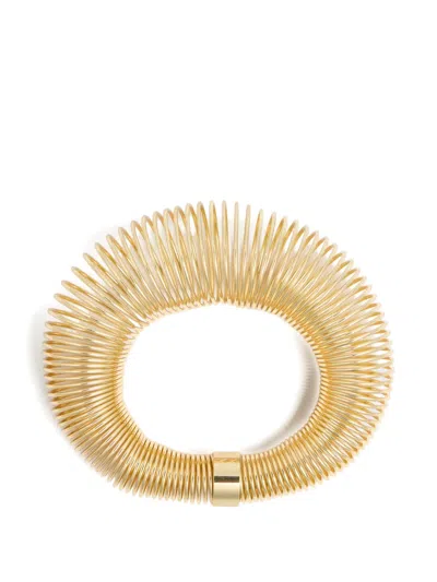 Liviana Conti Sonele Coiled Bangle Bracelet In Gold