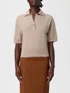 Liviana Conti Sweater  Woman Color Biscuit In Gold