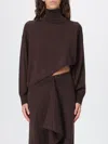 Liviana Conti Sweater  Woman Color Brown In Brown