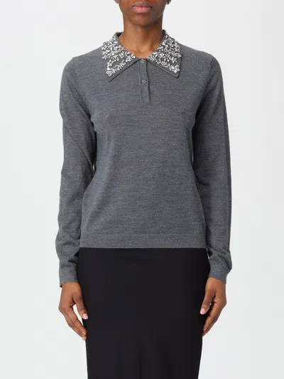 Liviana Conti Sweater  Woman Color Grey In Brown