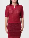 Liviana Conti Sweater  Woman Color Wine In Red