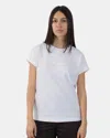 Liviana Conti T-shirt  With Embroidery Logo - A01-0 White In White