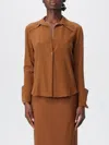 Liviana Conti Shirt  Woman Color Brown In Brown