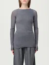 Liviana Conti Top  Woman Color Grey In Gray