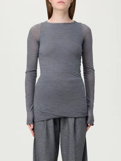 Liviana Conti T-shirt  Woman Color Grey In Gray