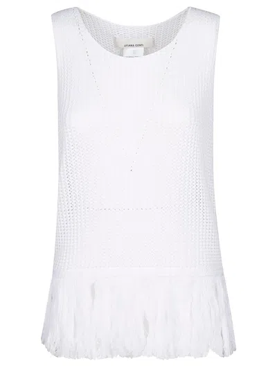 Liviana Conti Tank In White