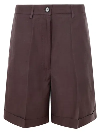 Liviana Conti Timothy Shorts In Brown